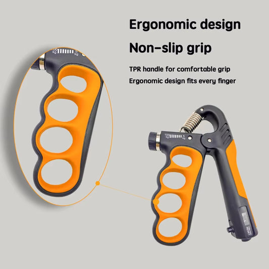 GripMaster Premium™ 5–100KG – Entrenador de Fuerza de Manos y Muñecas con Agarre Mejorado
