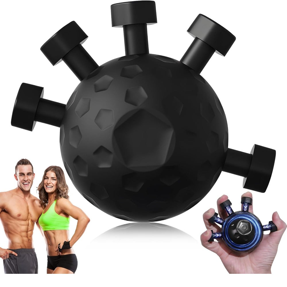 GripForce™ Entrenador de Mano y Antebrazo - Fortalecedor de Dedos, Mano y Muñeca - Ajustable 20/45KG
